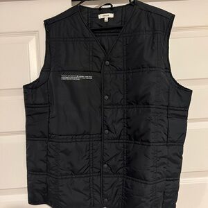 Pangaia Black Insulated Vest